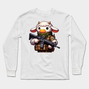 Fluffy Cow Long Sleeve T-Shirt